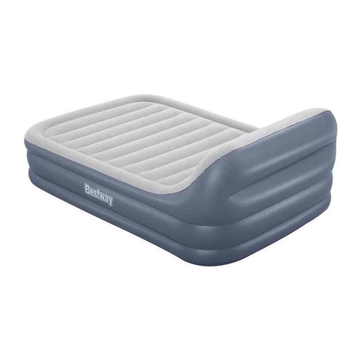 BESTWAY Lit gonflable - BESTWAY - 67923 - Tritech™ SleekFlow™ - 2 places, 226 x 152 x 84 cm, tete de lit, pompe intégrée