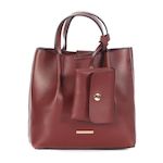 MANOUKIAN Sac à Main  Femme Manoukian NOAM. Coloris disponibles : Rouge