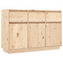 Voir la diapositive 2 : VIDAXL Buffet 110x34x75 cm Bois massif de pin
