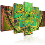 Paris Prix Tableau Imprimé  Mandala : Green Energy. Coloris disponibles : Multicolore