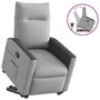 Voir la diapositive 1 : VIDAXL Fauteuil inclinable gris nuage tissu