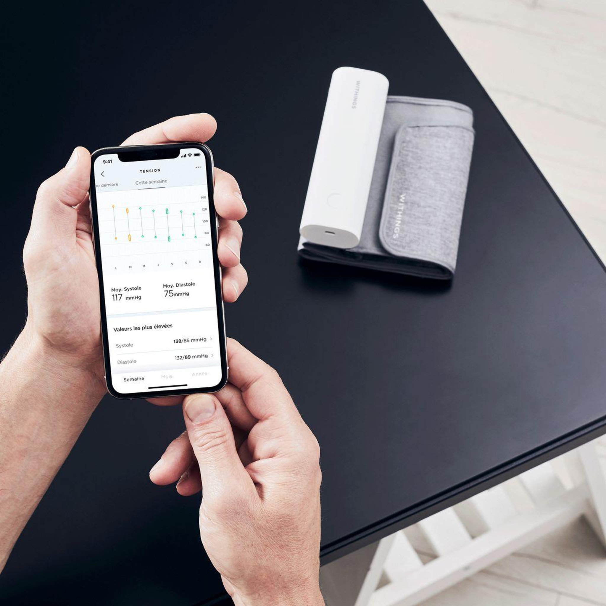 Voir la diapositive 5 : WITHINGS Tensiomètre Sans fil BPM connect