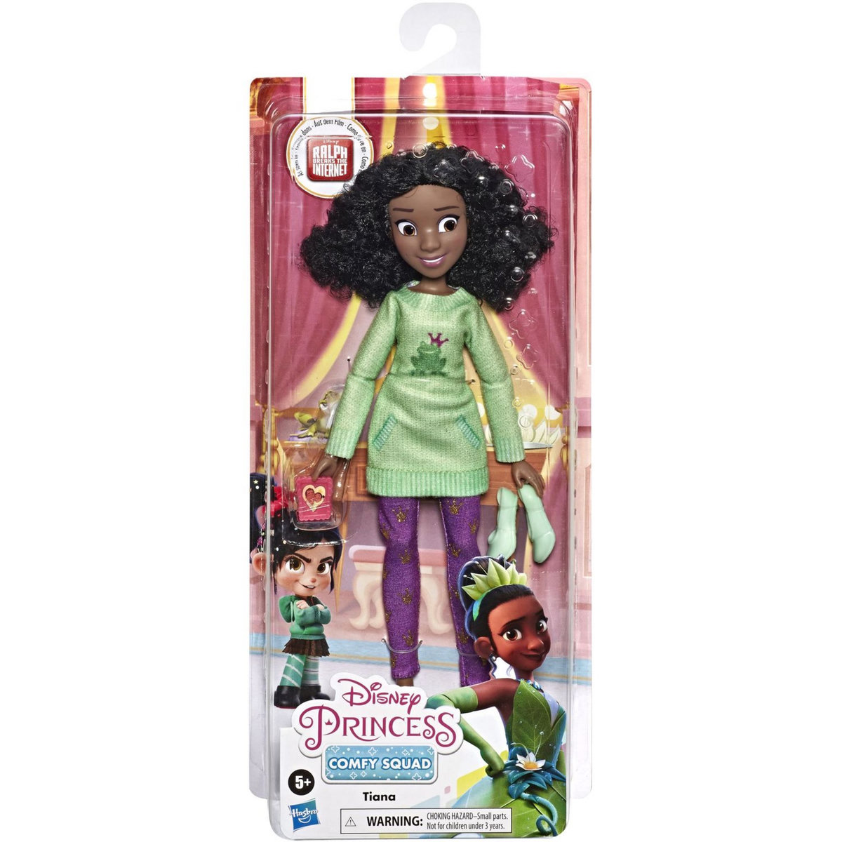 HASBRO Poupée Tiana Comfy Squad Disney Princess