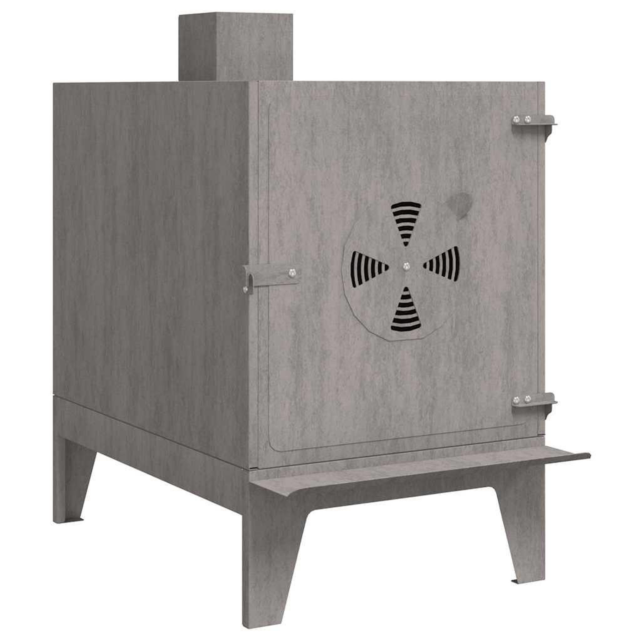 Voir la diapositive 5 : VIDAXL Rechaud de camping 35x50x60 cm acier corten