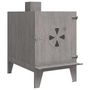 Voir la diapositive 5 : VIDAXL Rechaud de camping 35x50x60 cm acier corten