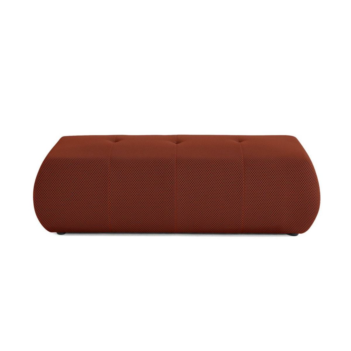 LISA DESIGN Onyx - pouf d'appoint - en tissu mailles 3d
