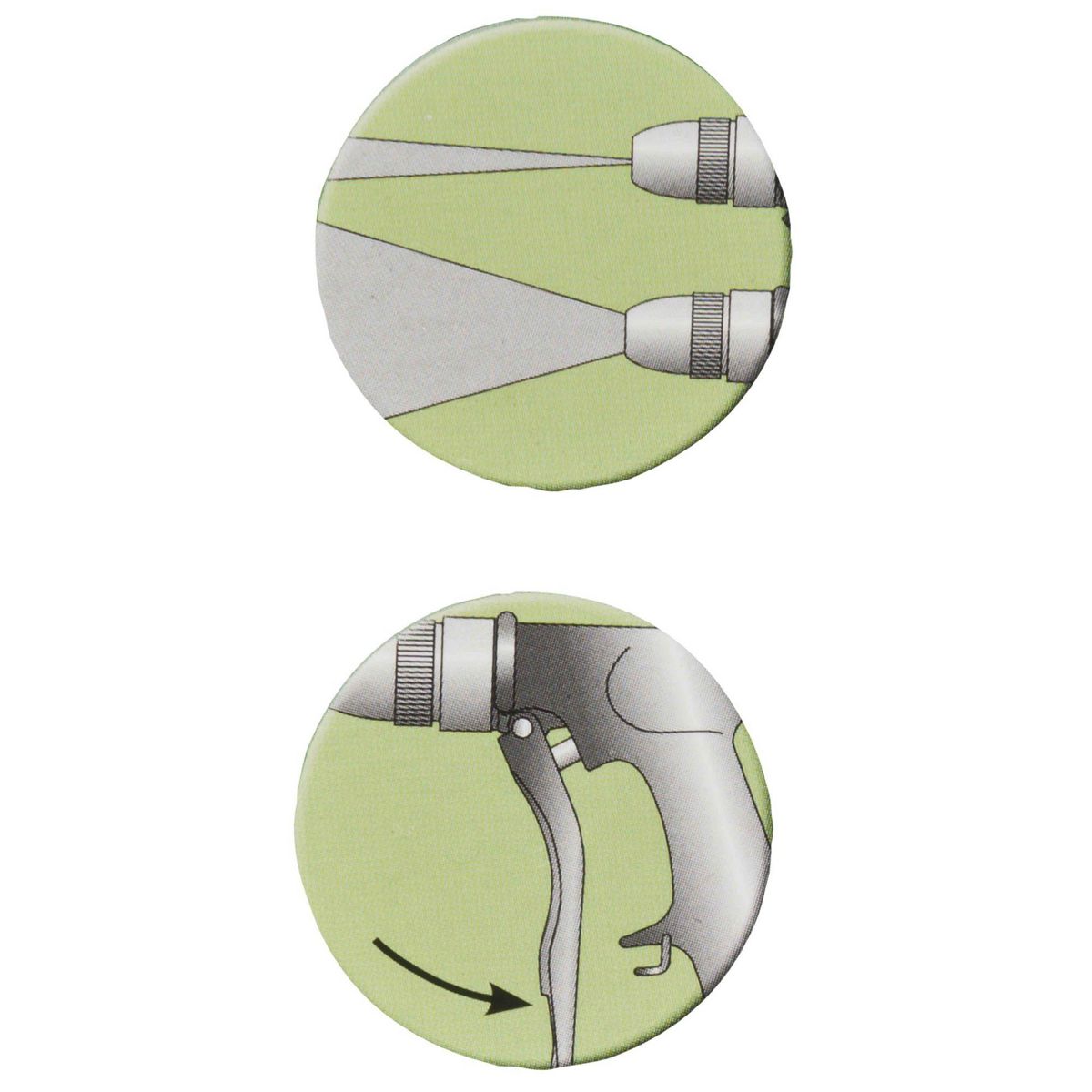 Ribiland Pistolet d'arrosage en métal