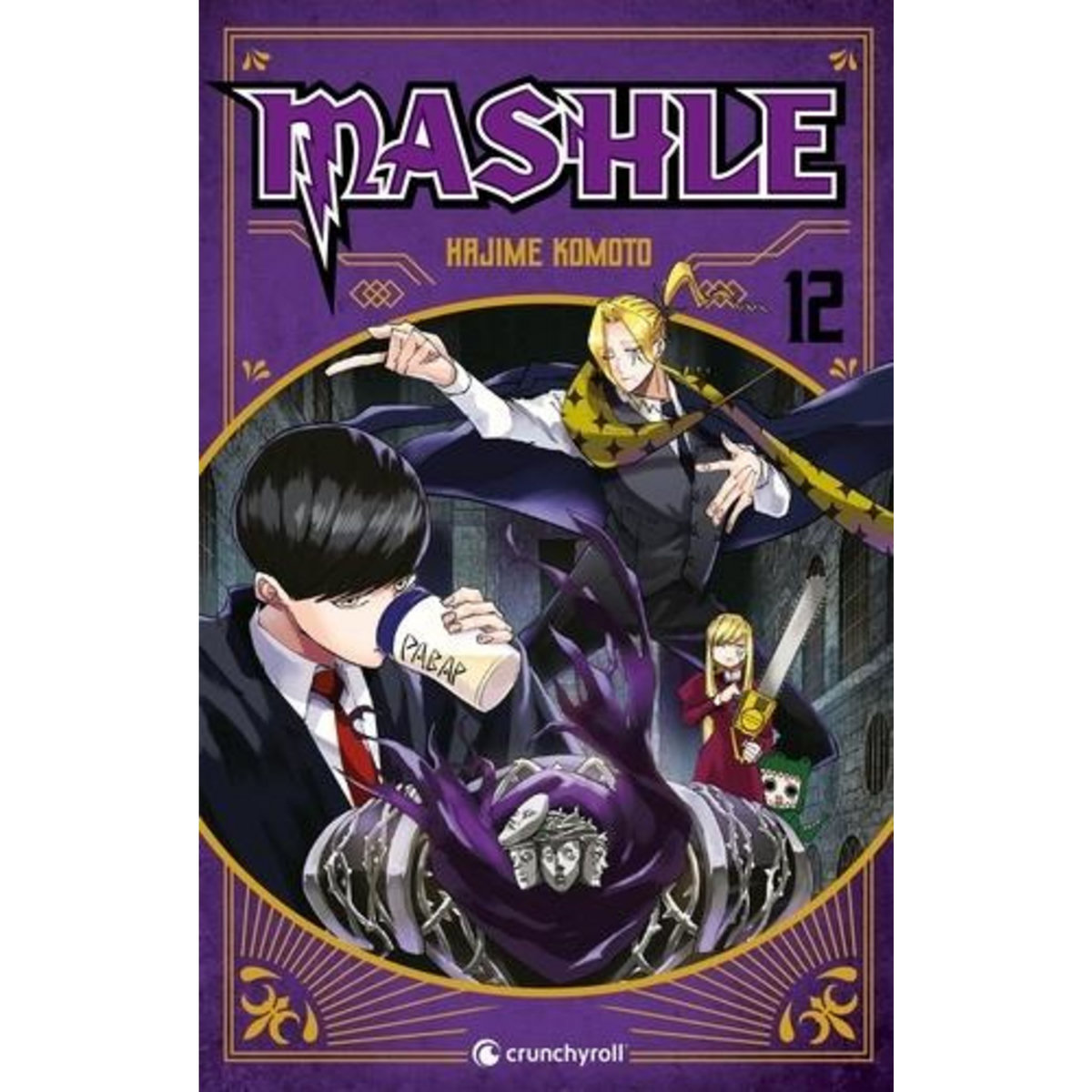 MASHLE TOME 12 : MASH BURNEDEAD ET LES QUINTUPLES DE L'ENFER, Komoto Hajime