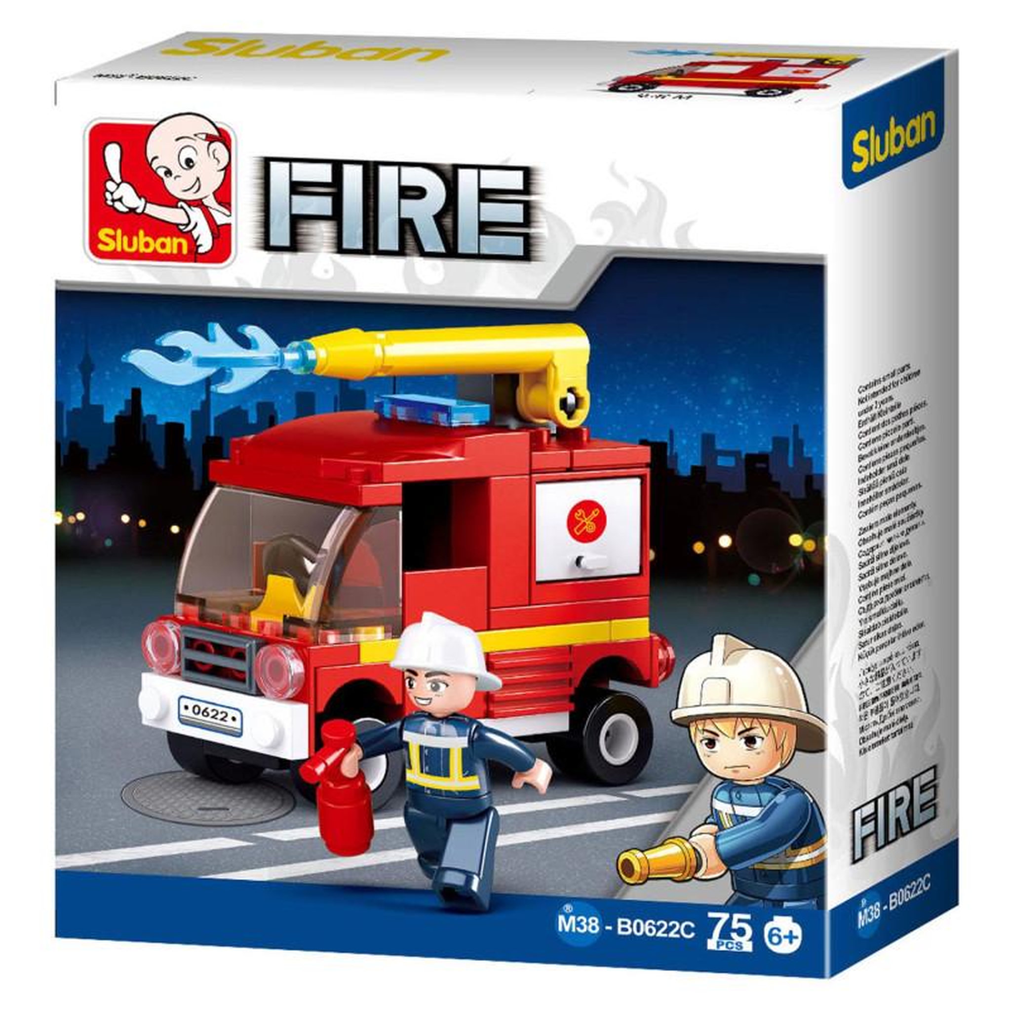 Sluban Sluban Fire Department Small Tank Car Spout