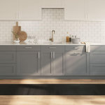 VIDAXL Tapis rectangulaire noir 60x1000 cm bambou