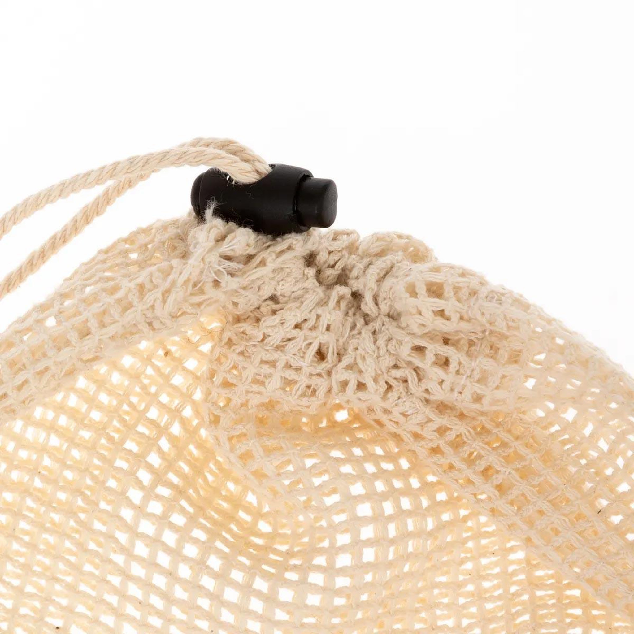 Voir la diapositive 2 : FIVE Lot de 3 sacs de conservation  coton  43cm naturel