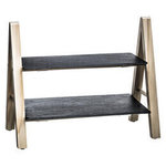 SECRET DE GOURMET Serviteur en Ardoise et Pin - 2 étages