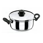 Lacor Faitout inox 26cm + couvercle - 85026