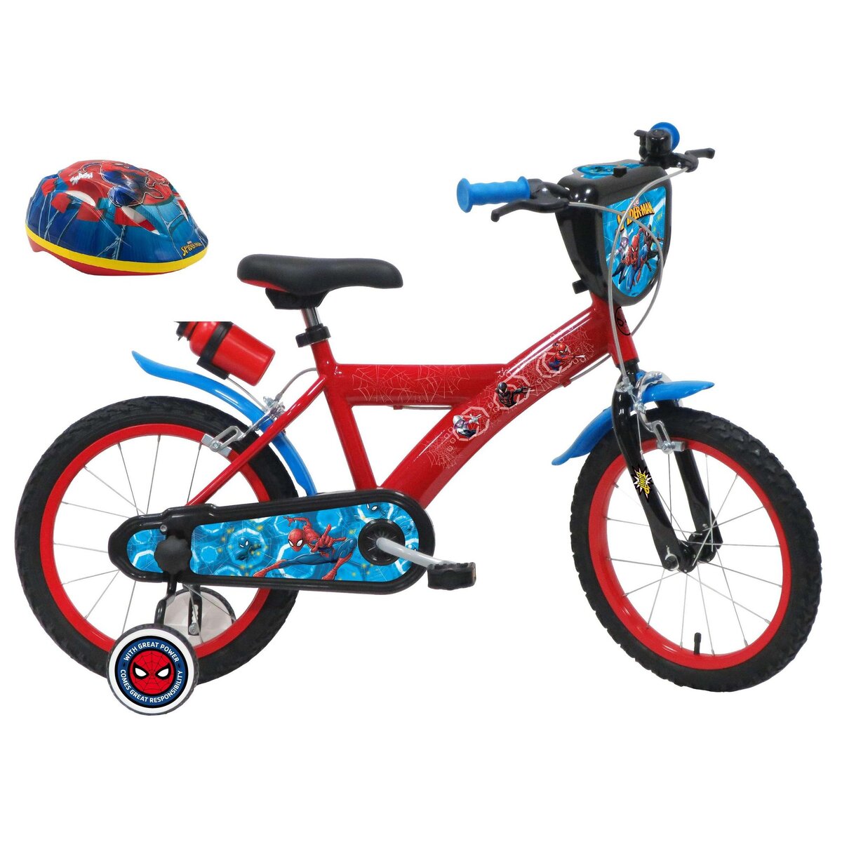 Casque discount spiderman velo