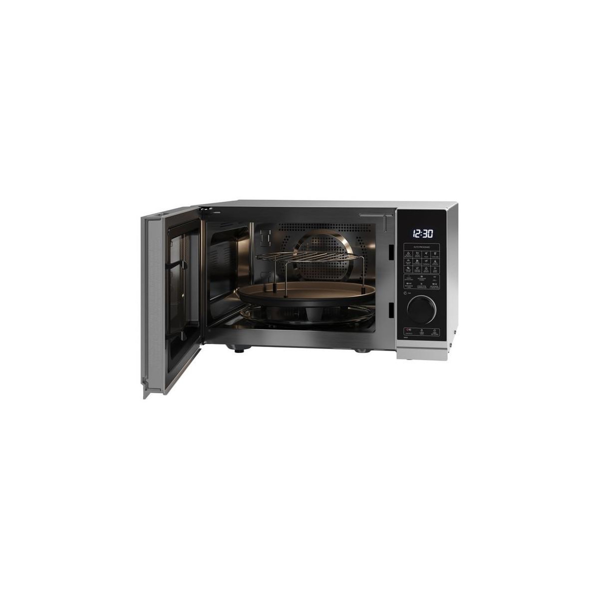 Voir la diapositive 3 : Sharp Sharp YC-PC254AE-S micro-onde Noir, Argent Micro-onde combiné Comptoir 25 L 900 W
