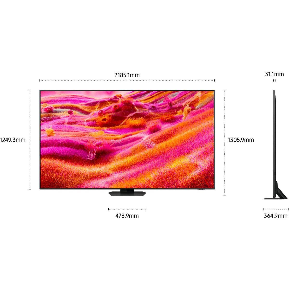 Samsung TV Mini Led NeoQLED TQ98QN90F 2025-98 pouces (247cm)