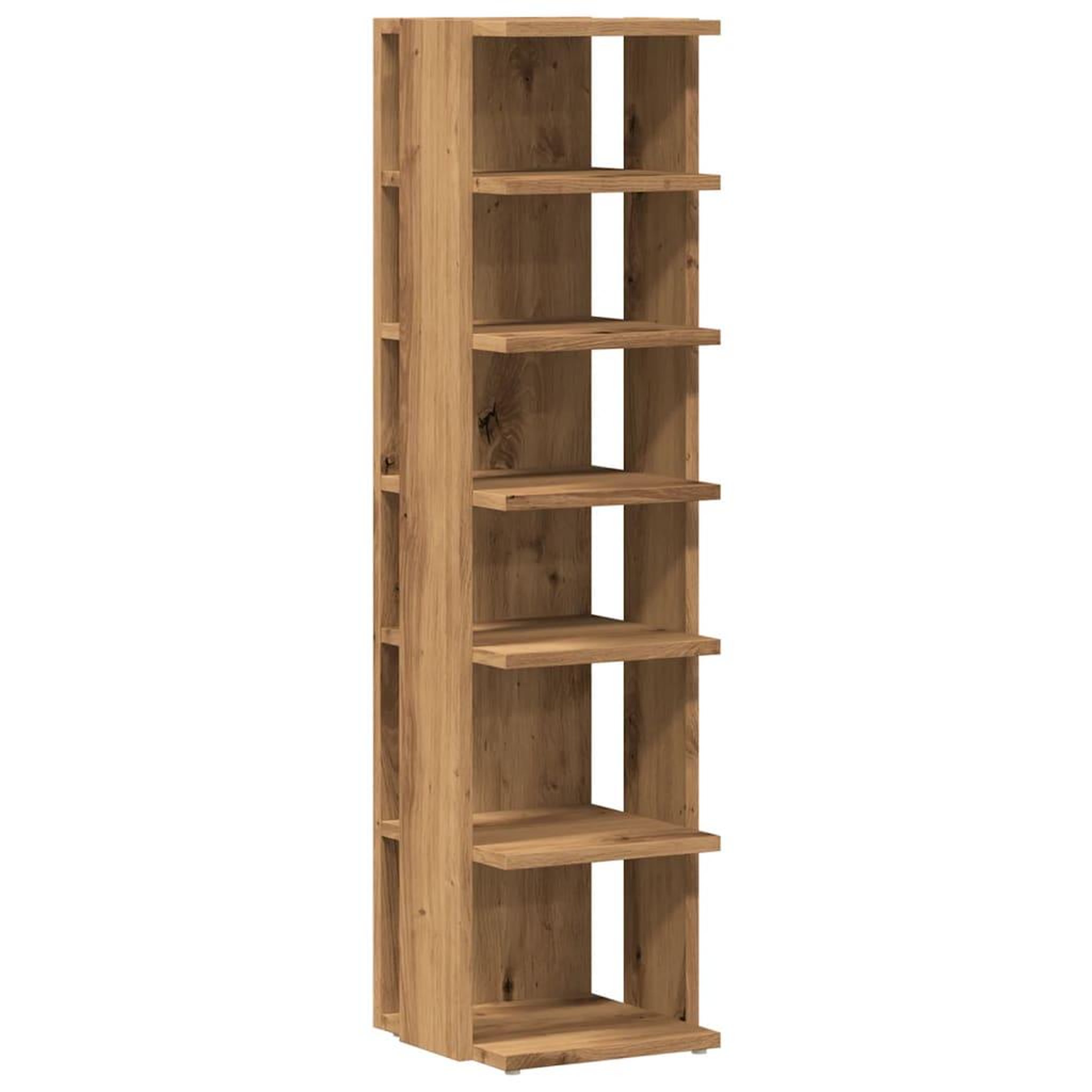Voir la diapositive 2 : VIDAXL Armoire a chaussures chene artisanal bois d'ingenierie