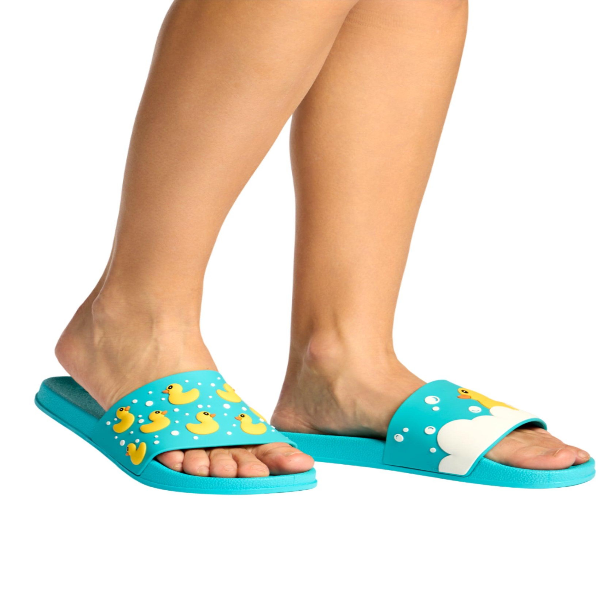 Voir la diapositive 3 : DEDOLES Claquettes canards flottants