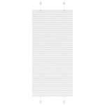 VIDAXL Store plisse blanc 55x100 cm largeur du tissu 54,4 cm polyester