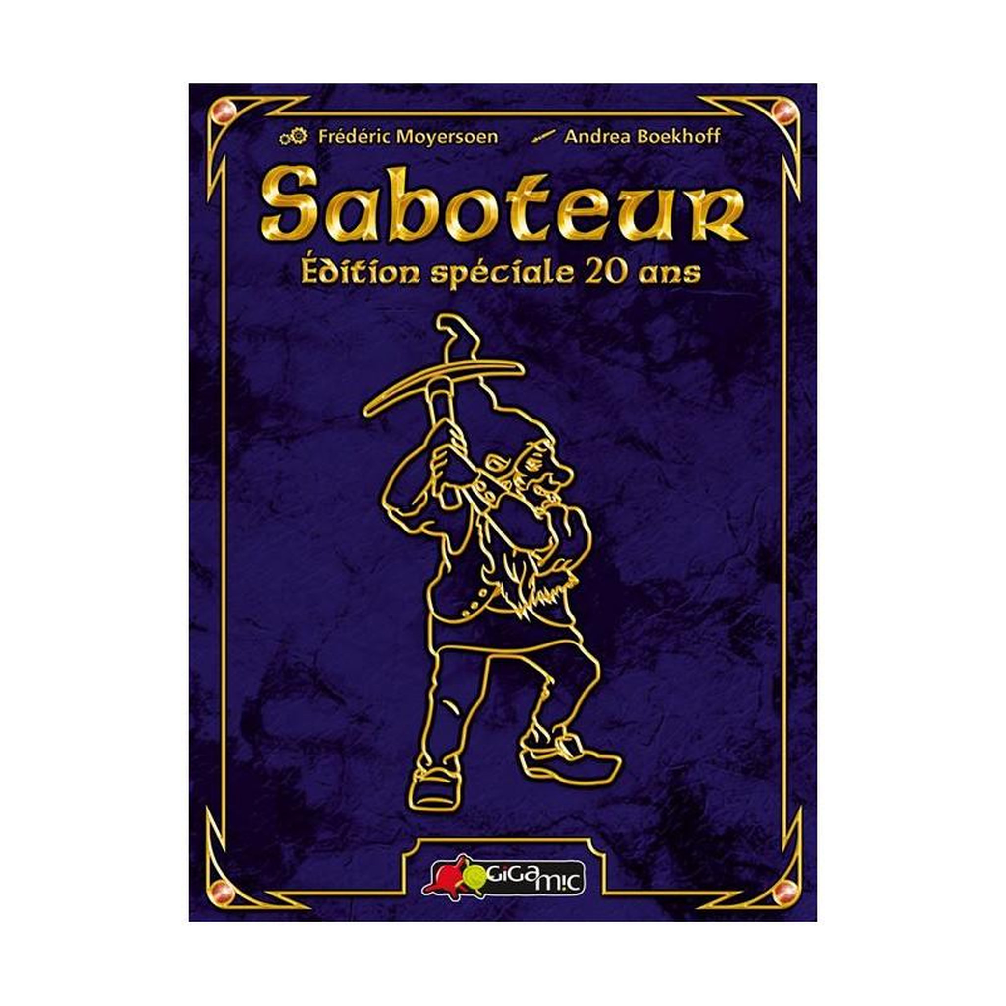 Gigamic Jeu d'ambiance Gigamic Saboteur Anniversaire
