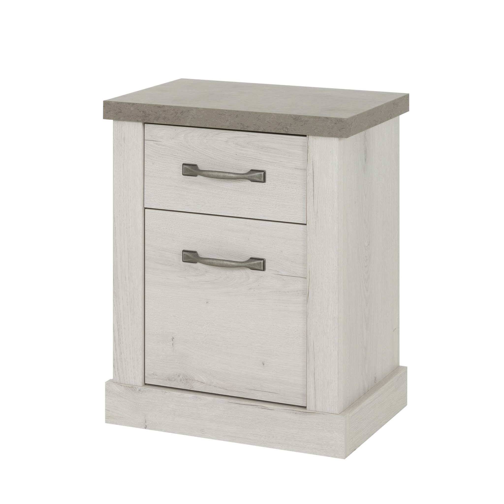 Voir la diapositive 1 : GAMI Chevet 1 tiroir 1 porte L52xH61xP36cm GENEVE