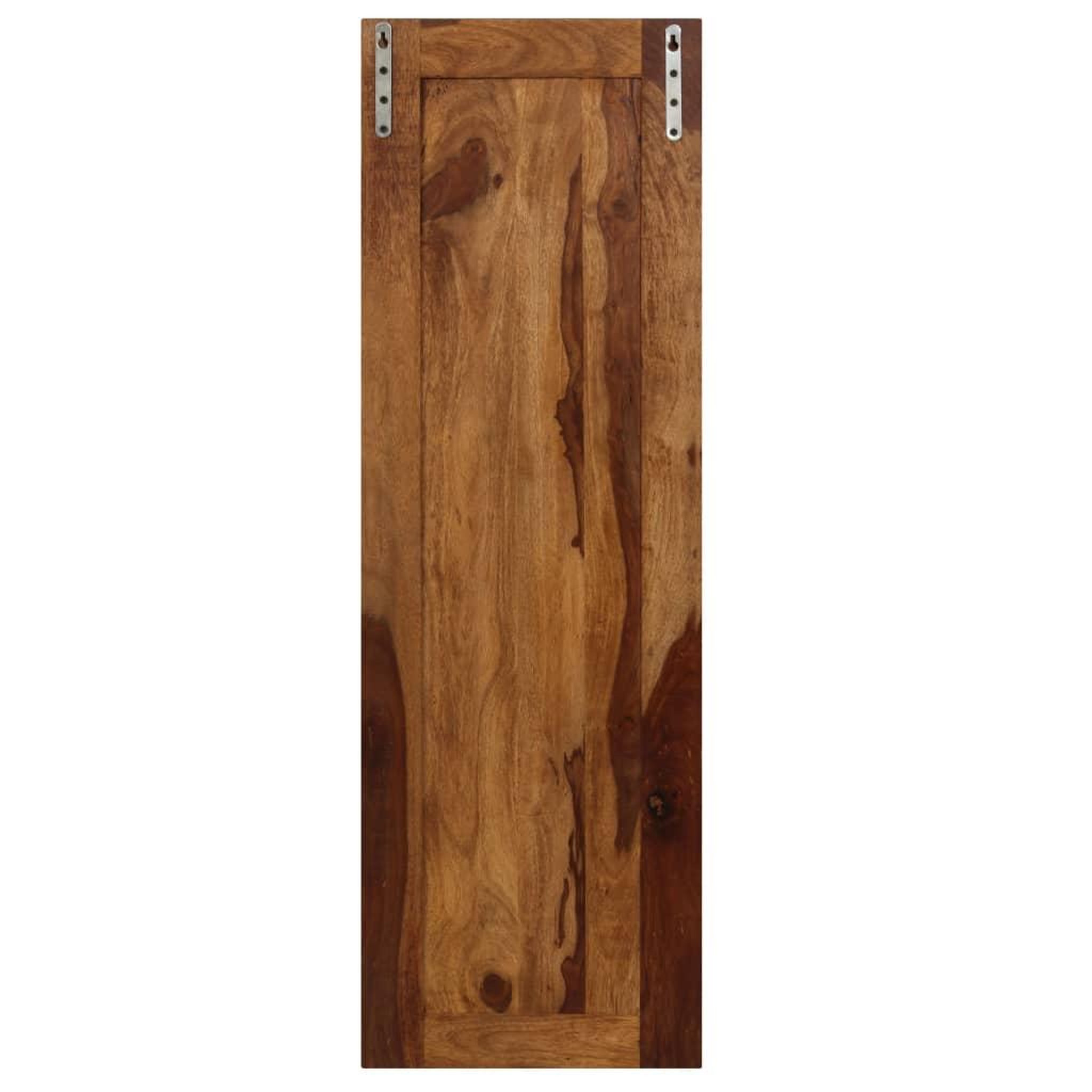 Voir la diapositive 3 : VIDAXL Portemanteaux 2 pcs bois solide de sesham