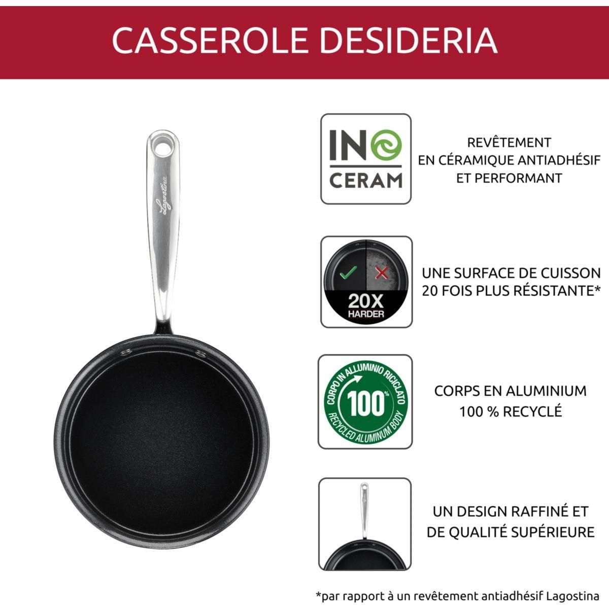 Lagostina Casserole Desideria 16cm