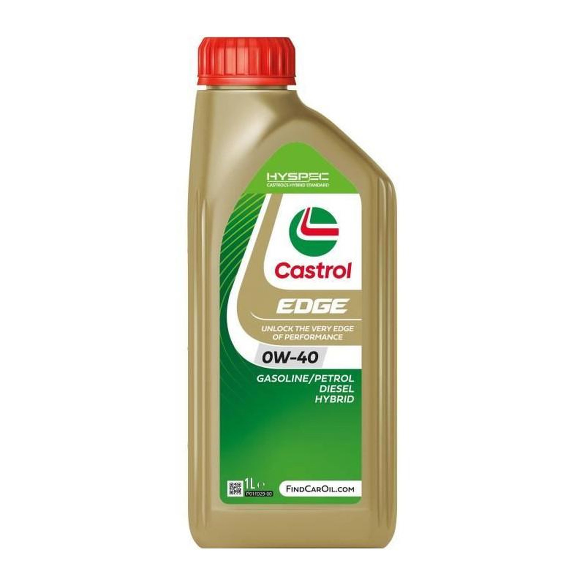 CASTROL Huile moteur - CASTROL - EDGE 0W-40 - 1L