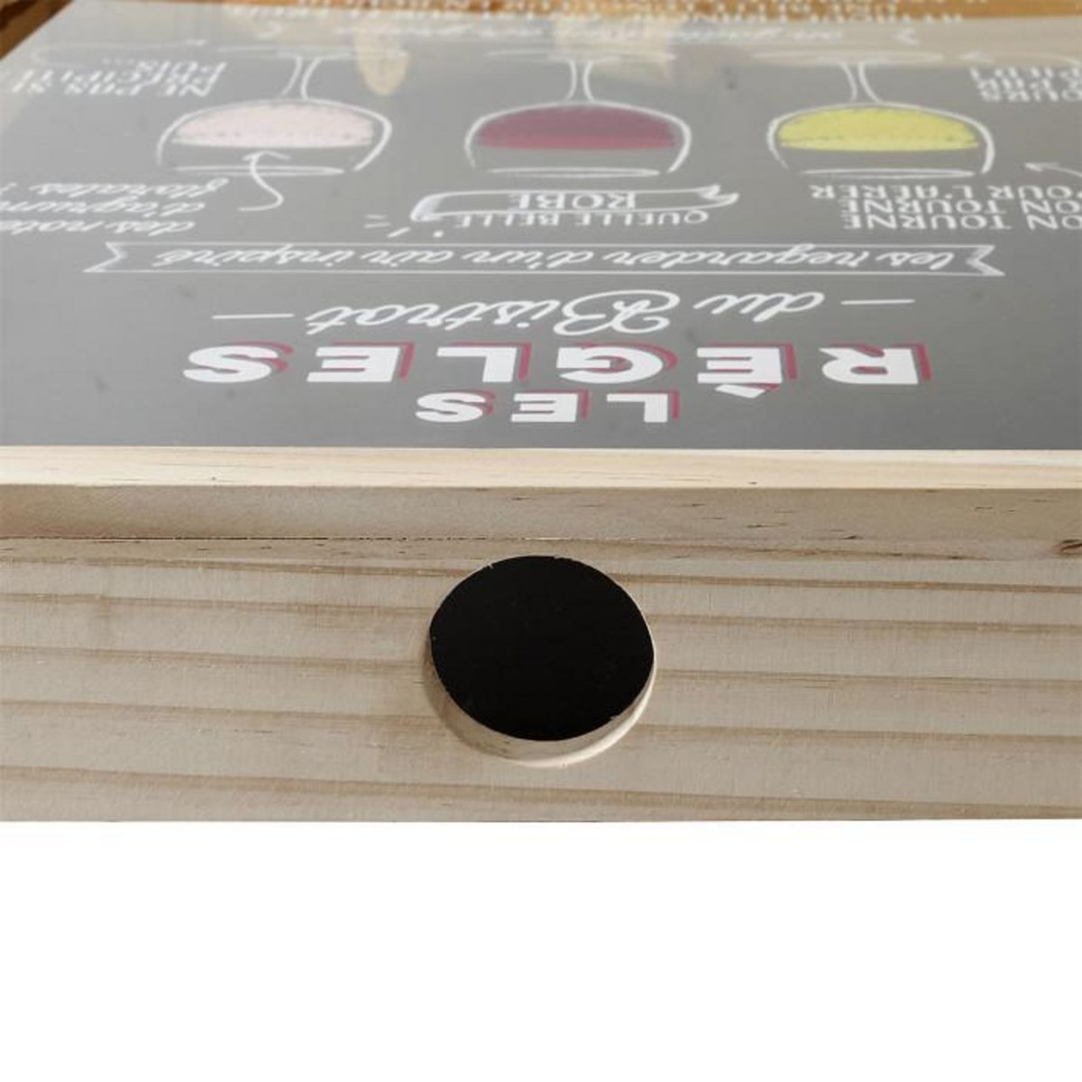 Paris Prix Cadre Collecteur de Bouchon  Bistrot  46cm Noir