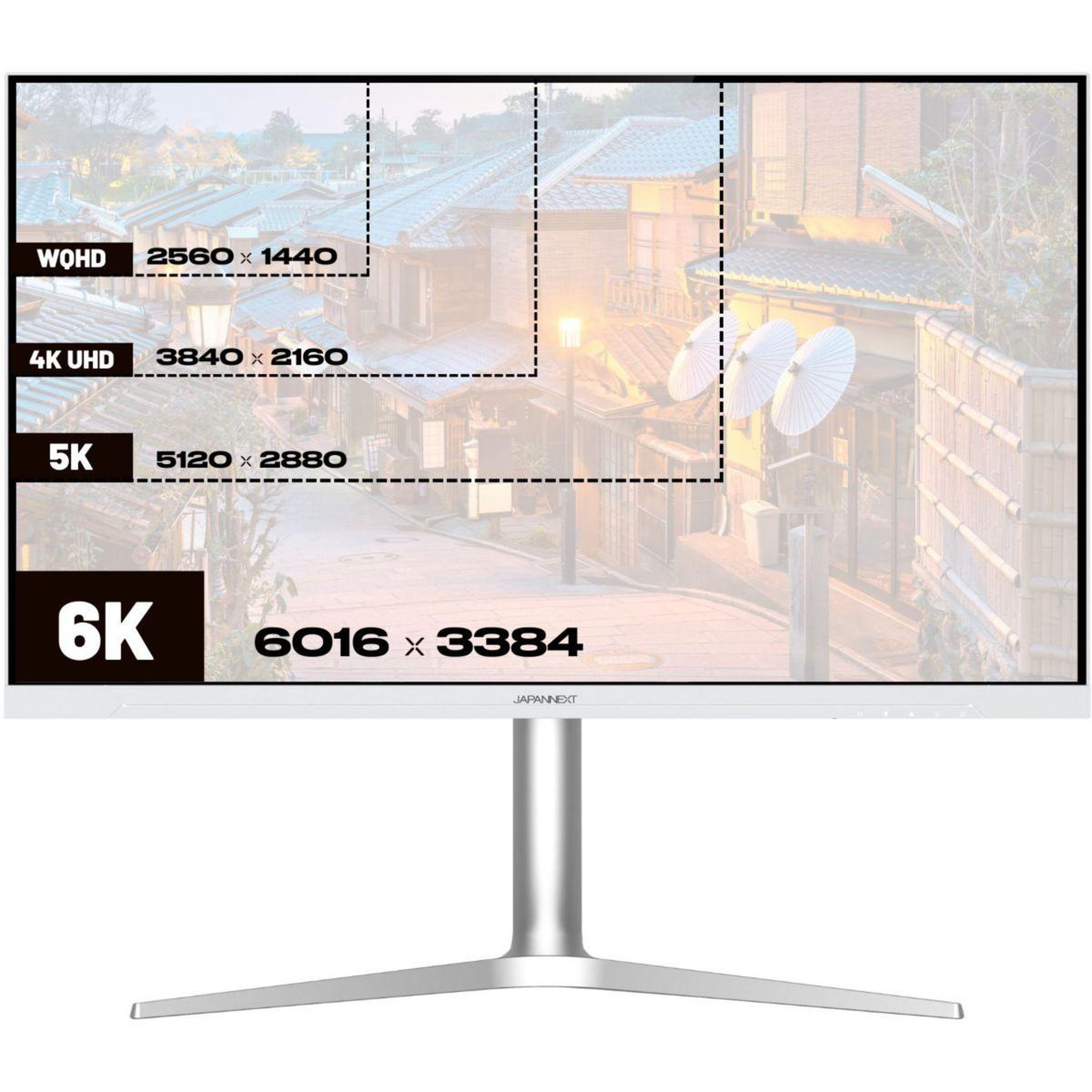 Voir la diapositive 4 : JAPANNEXT Ecran pc 6k jn-ips326k-hspc9 31  ips 6k hdr usb-c 90w