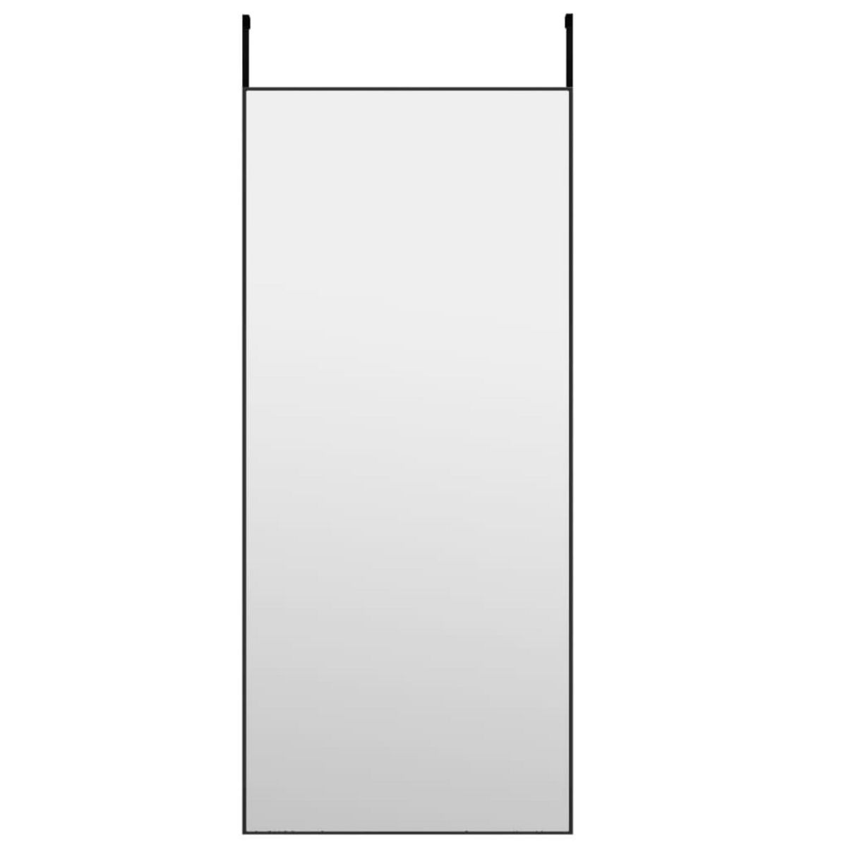 VIDAXL Miroir de porte Noir 40x100 cm Verre et aluminium