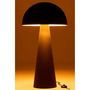 Voir la diapositive 3 : Paris Prix Lampadaire Design  Champignon  95cm Noir Mat