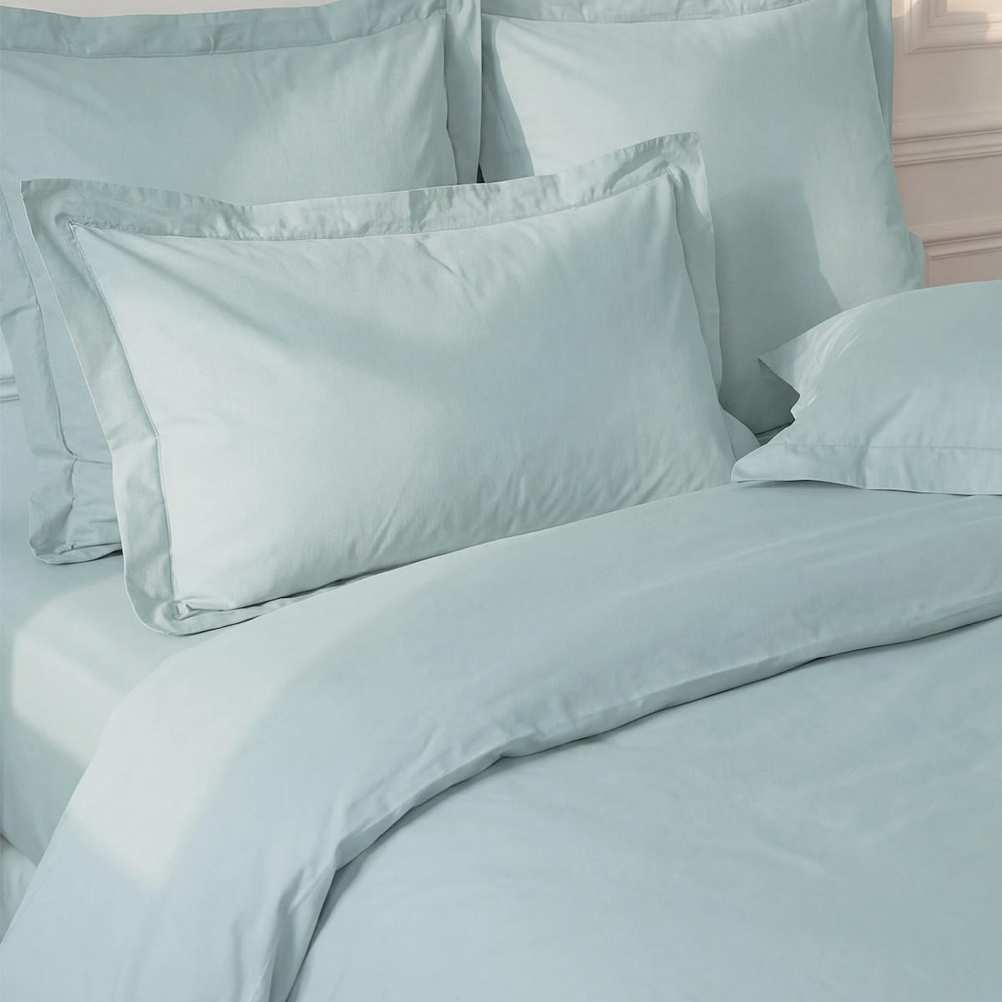Voir la diapositive 3 : Sensei Maison Housse de couette en percale coton SOFT PERCALE