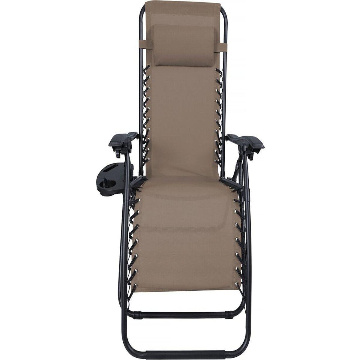 Habitat et Jardin Fauteuil de jardin relax zéro gravité  Sintra  - Taupe