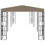 Voir la diapositive 3 : VIDAXL Belvedere 6x3 m Taupe