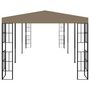 Voir la diapositive 3 : VIDAXL Belvedere 6x3 m Taupe