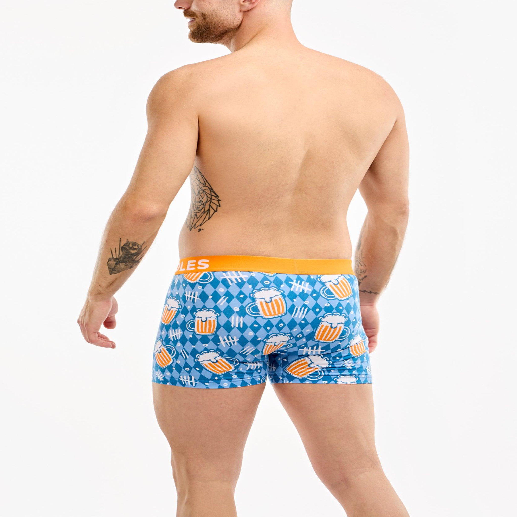 Voir la diapositive 4 : DEDOLES Boxer homme comptage de bières