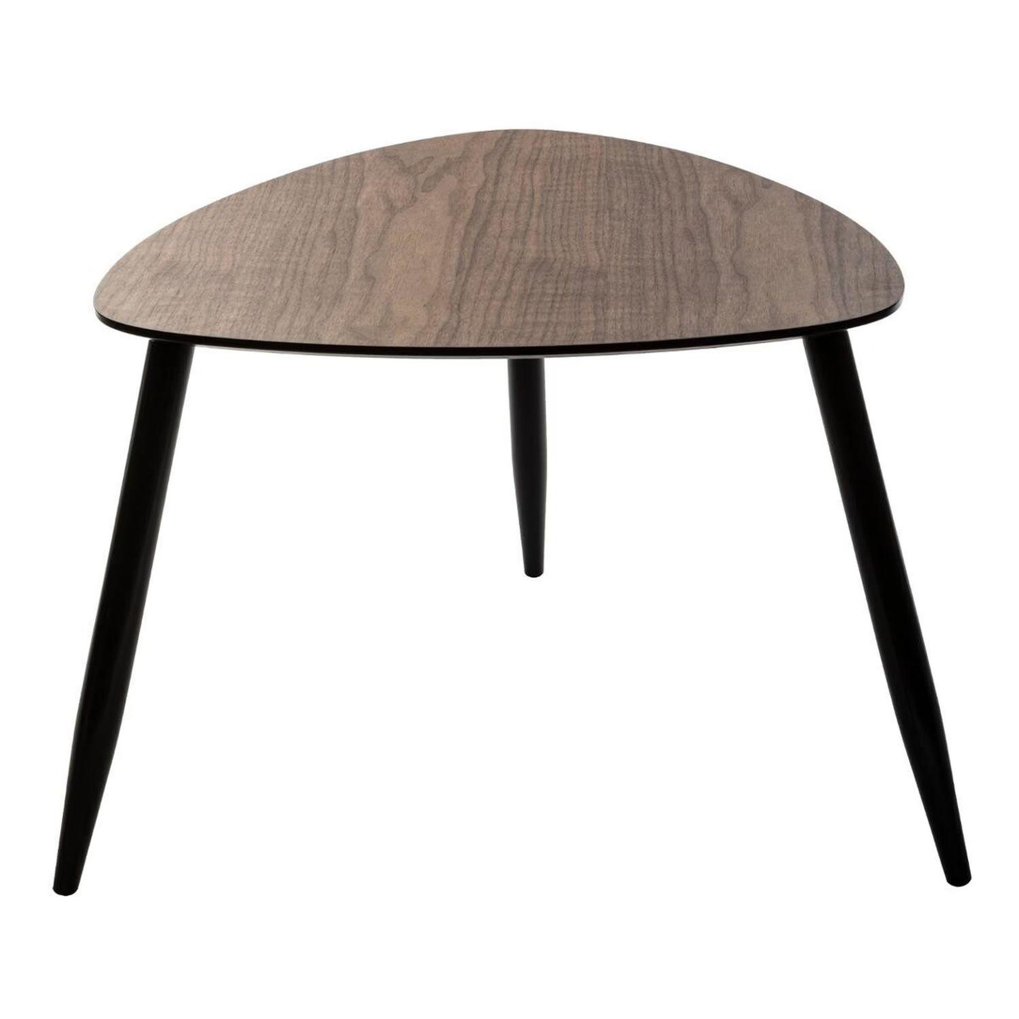 Voir la diapositive 3 : ATMOSPHERA Duo de 2 tables à café gigognes miléo - marron