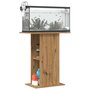 Voir la diapositive 3 : VIDAXL Support pour aquarium chêne artisanal 36x60,5x72,5 cm