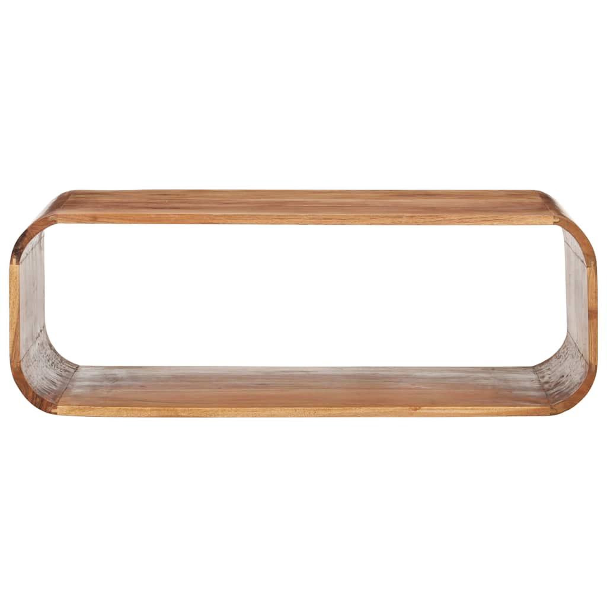 Voir la diapositive 2 : VIDAXL Table basse 90x50x30 cm bois d'acacia massif