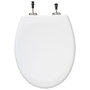 Voir la diapositive 1 : FIVE Abattant WC  Simply  45cm Blanc