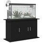 Voir la diapositive 4 : VIDAXL Support d aquarium chêne noir 101x41x58 cm bois d ingénierie