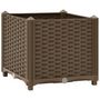Voir la diapositive 2 : VIDAXL Lit sureleve 40x40x38 cm Polypropylene