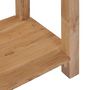 Voir la diapositive 5 : VIDAXL Table console 120 x 35 x 75 cm Bois de teck massif