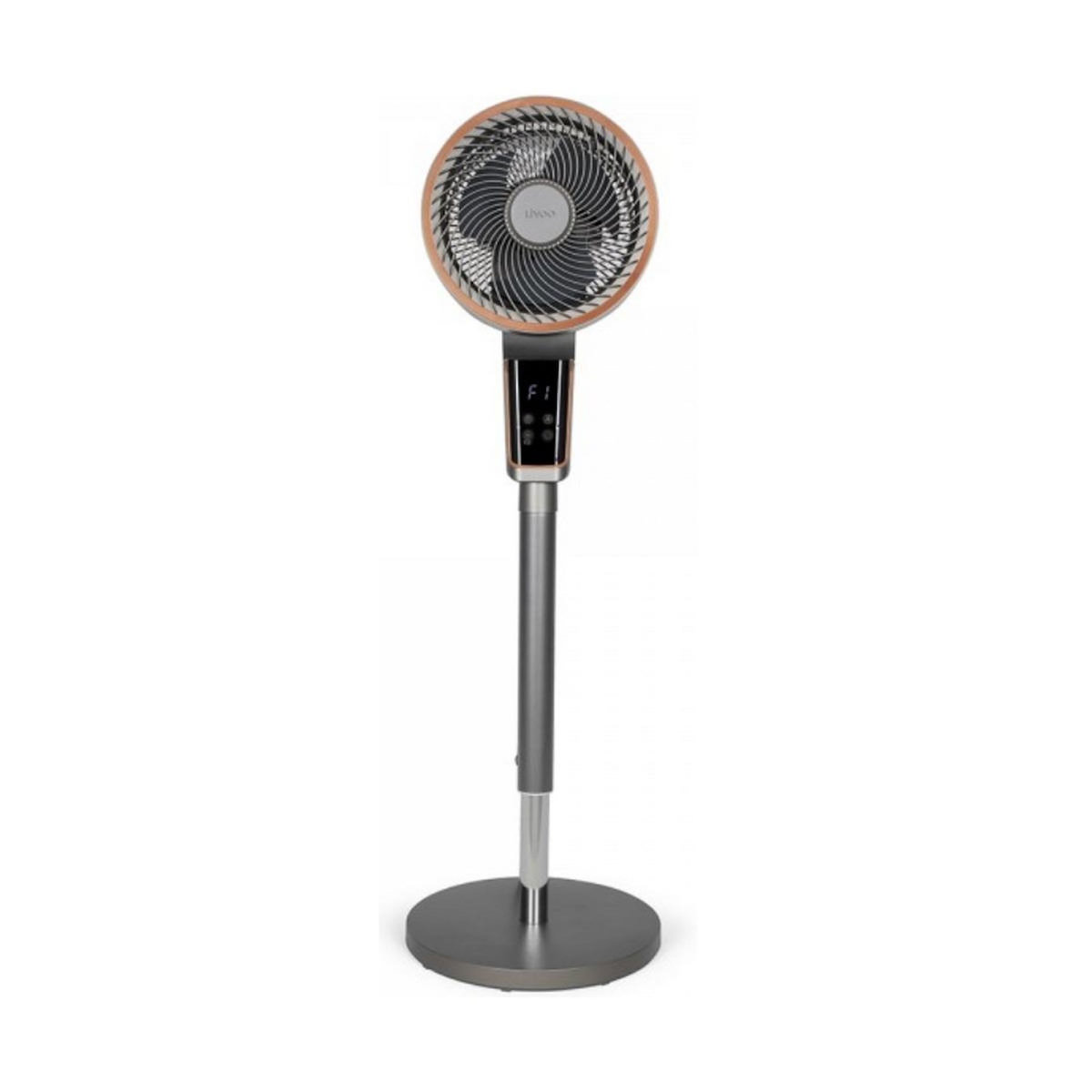 LIVOO Ventilateur sur pied 70w 3 vitesses gris - DOM486