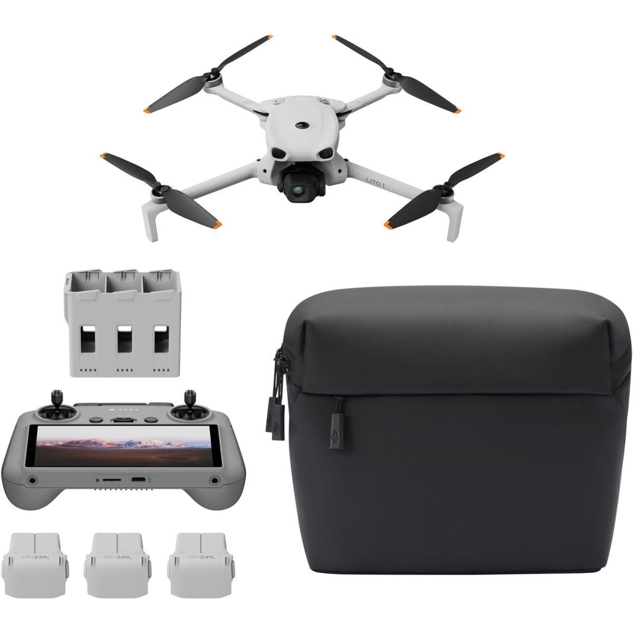 DJI Drone lito x1 fly more combo (rc-2)