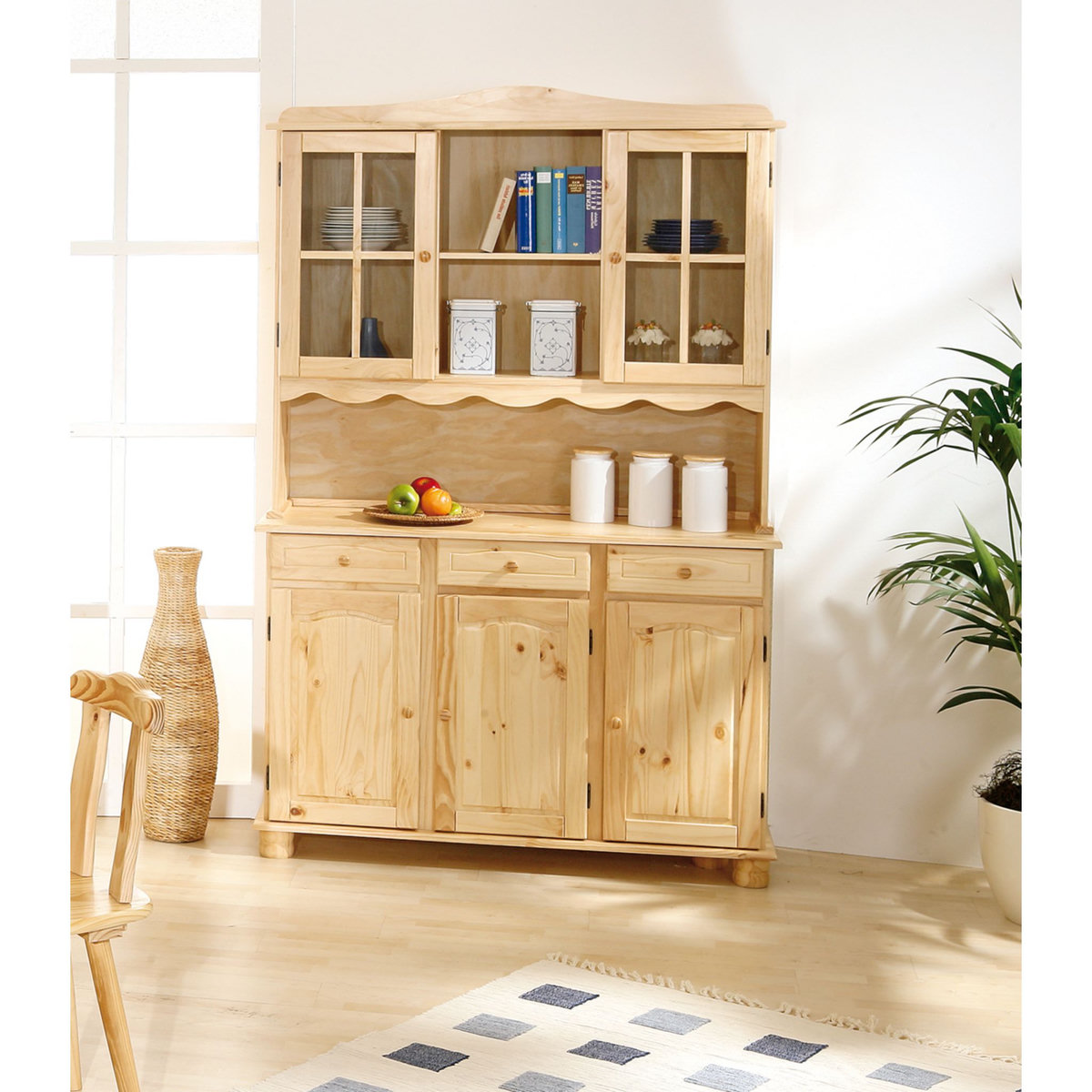 Vaisselier en pin massif - TARENTE