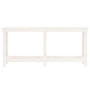 Voir la diapositive 5 : VIDAXL Banc de travail Blanc 180x50x80 cm Bois de pin massif