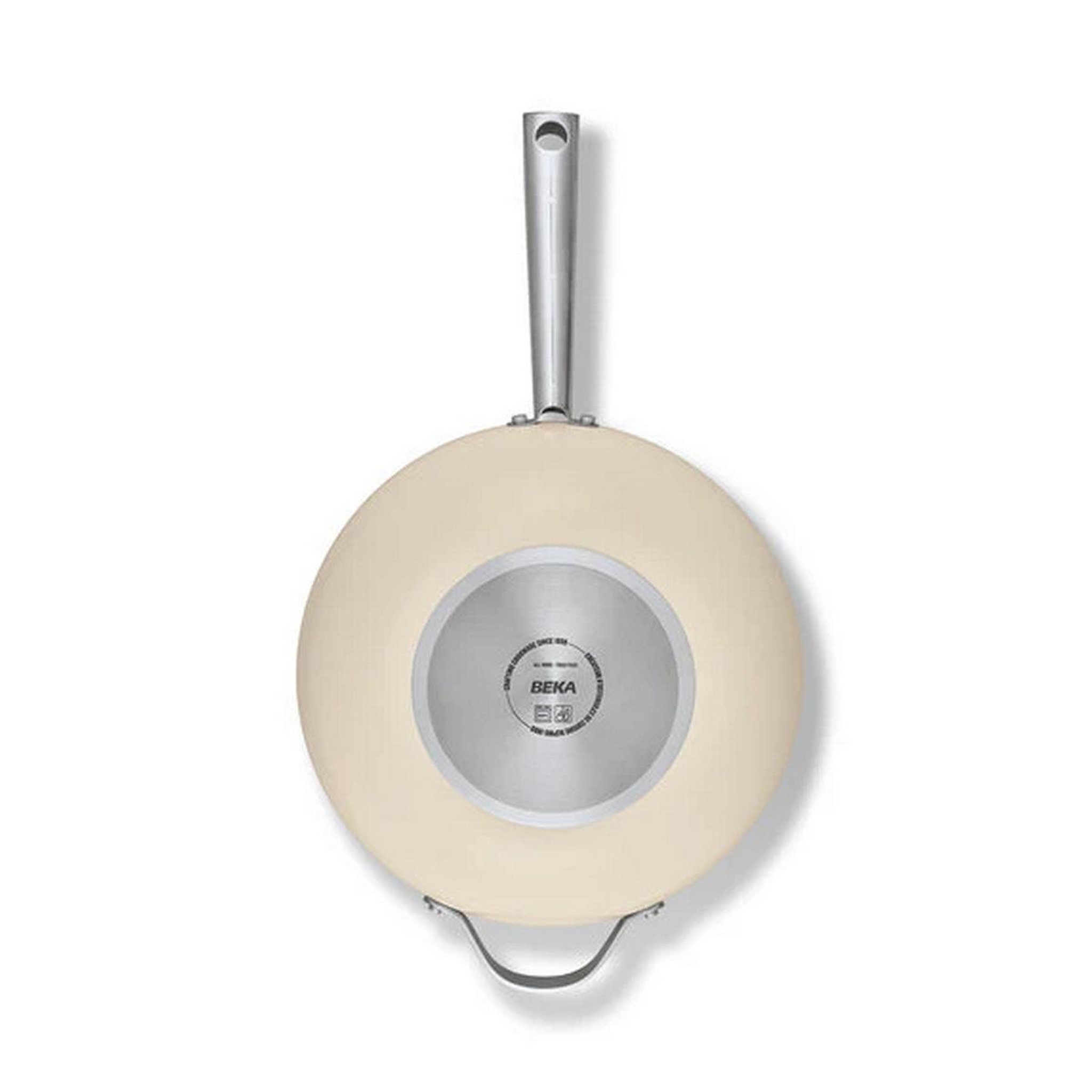 Voir la diapositive 4 : Beka Poêle wok antiadhésive 30cm crème - 102853