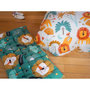 Voir la diapositive 3 : COTE DECO Matelas de sol enfant Lion - 100% coton 120 g/m² - 55 x 120 cm